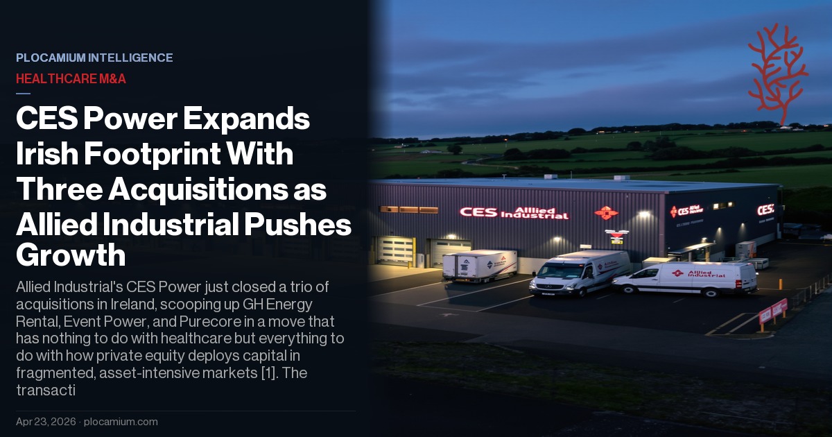 CES Power Expands Irish Footprint With Three Acquisitions as Allied Industrial Pushes Growth