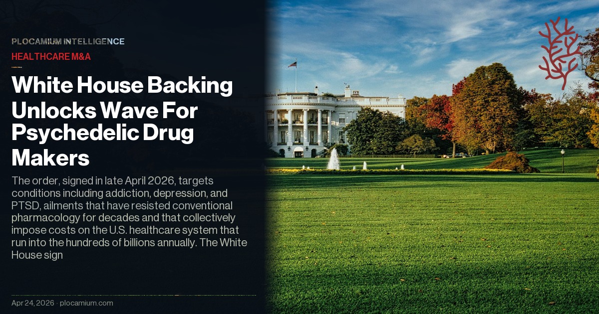 White House Backing Unlocks Wave For Psychedelic Drug Makers