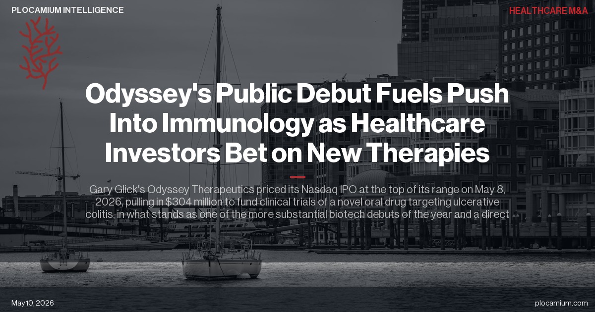 Odyssey's Public Debut Fuels Push Into Immunology as Healthcare Investors Bet on New Therapies