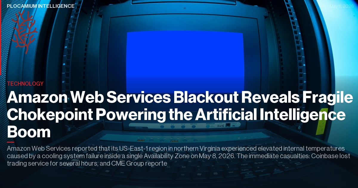 Amazon Web Services Blackout Reveals Fragile Chokepoint Powering the Artificial Intelligence Boom