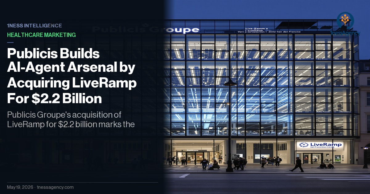 Cover image for Publicis Builds AI-Agent Arsenal by Acquiring LiveRamp For $2.2 Billion