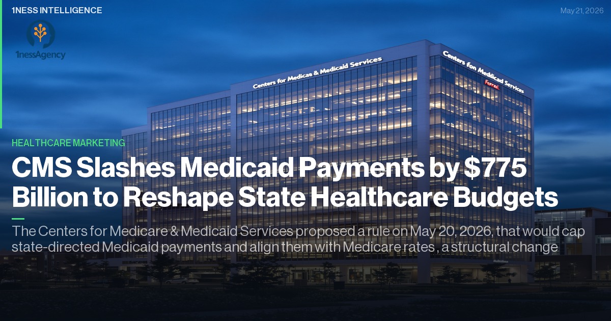 Cover image for CMS Slashes Medicaid Payments by $775 Billion to Reshape State Healthcare Budgets