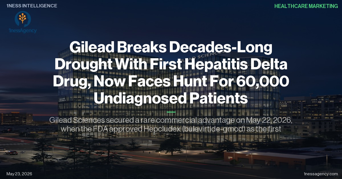 Cover image for Gilead Breaks Decades-Long Drought With First Hepatitis Delta Drug, Now Faces Hunt For 60,000 Undiagnosed Patients