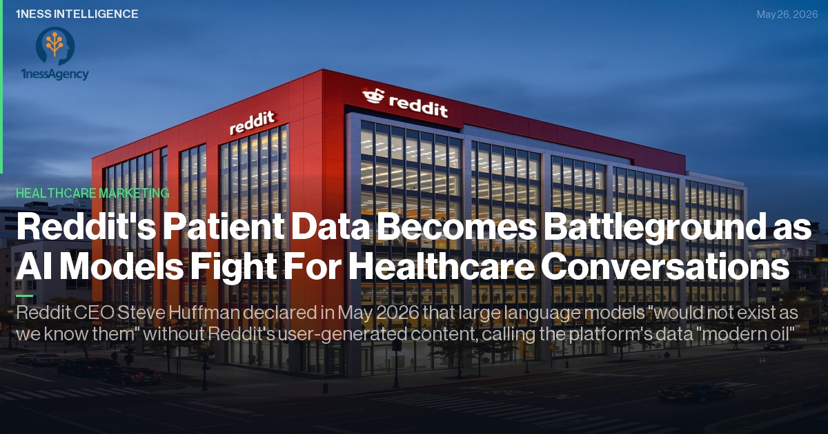 Cover image for Reddit's Patient Data Becomes Battleground as AI Models Fight For Healthcare Conversations