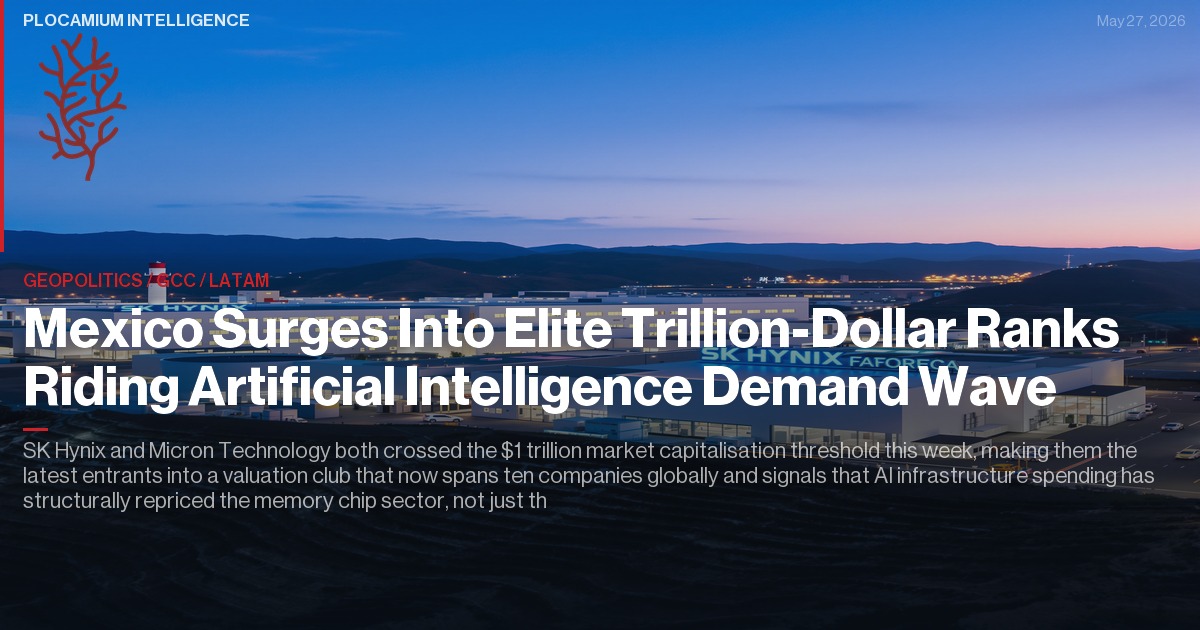 Mexico Surges Into Elite Trillion-Dollar Ranks Riding Artificial Intelligence Demand Wave