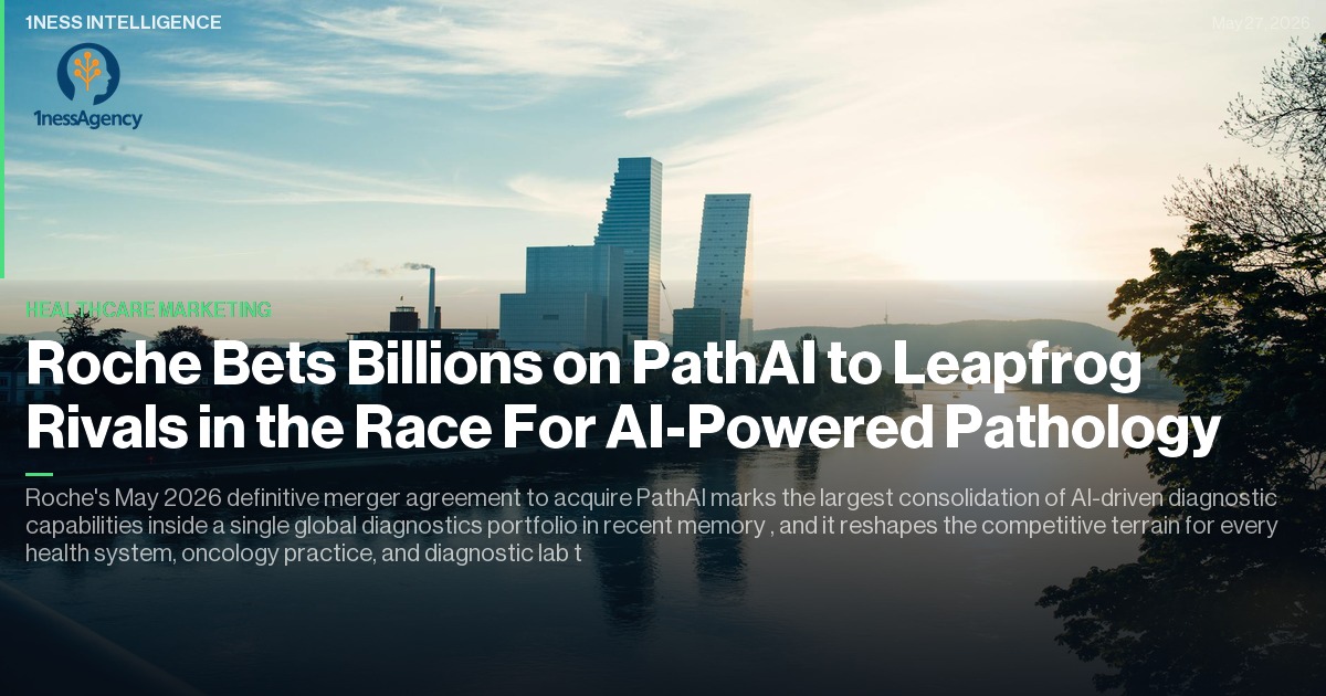 Cover image for Roche Bets Billions on PathAI to Leapfrog Rivals in the Race For AI-Powered Pathology