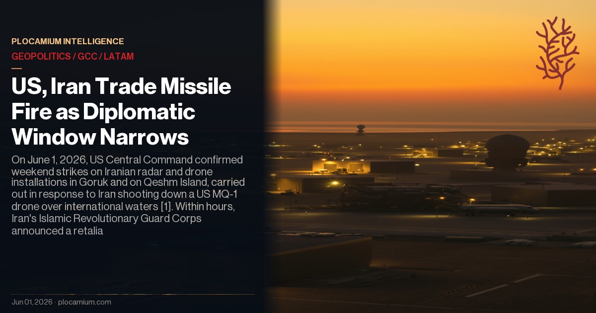 US, Iran Trade Missile Fire as Diplomatic Window Narrows