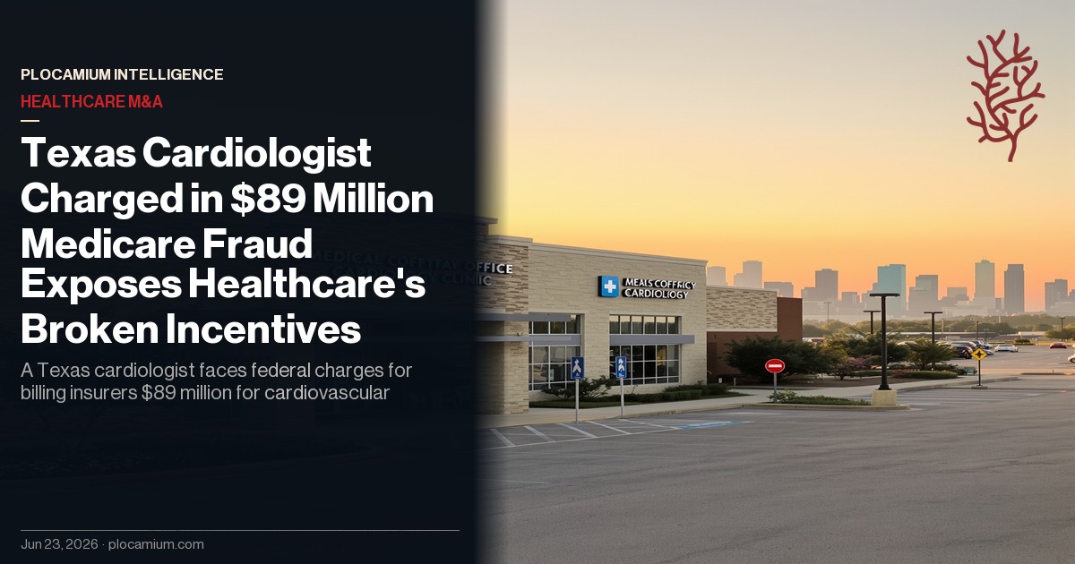 Texas Cardiologist Charged in $89 Million Medicare Fraud Exposes Healthcare's Broken Incentives