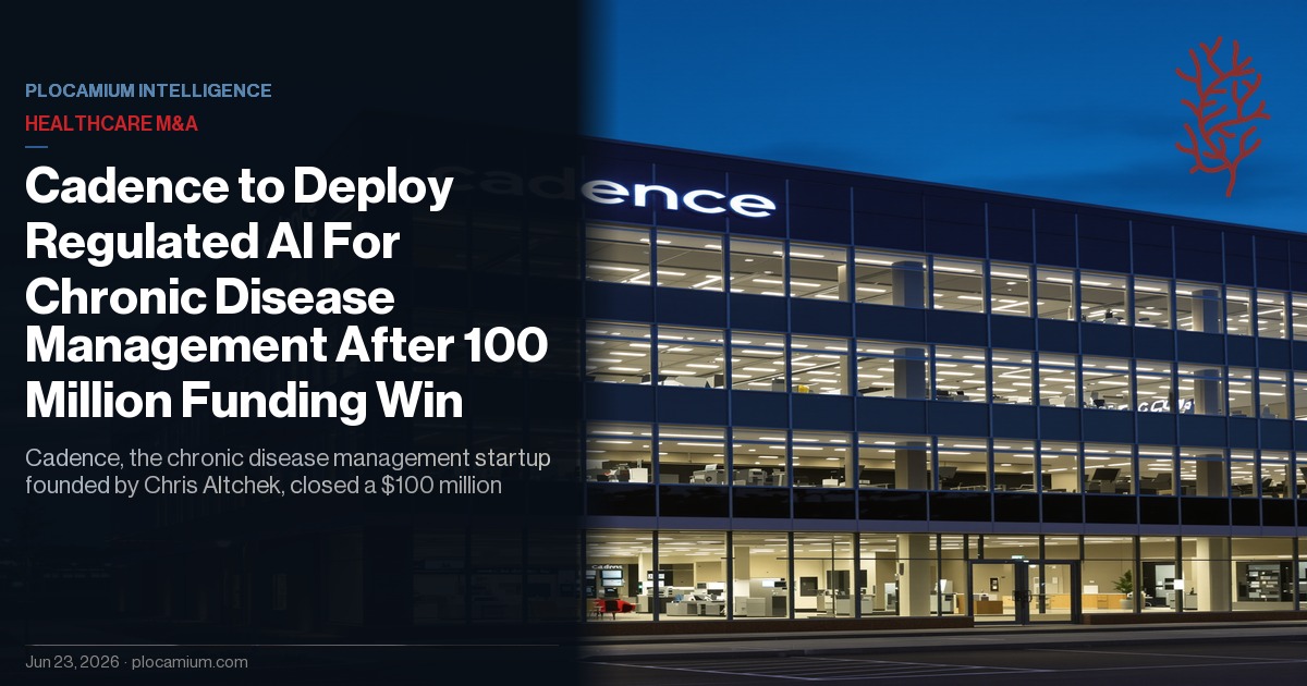 Cadence to Deploy Regulated AI For Chronic Disease Management After 100 Million Funding Win