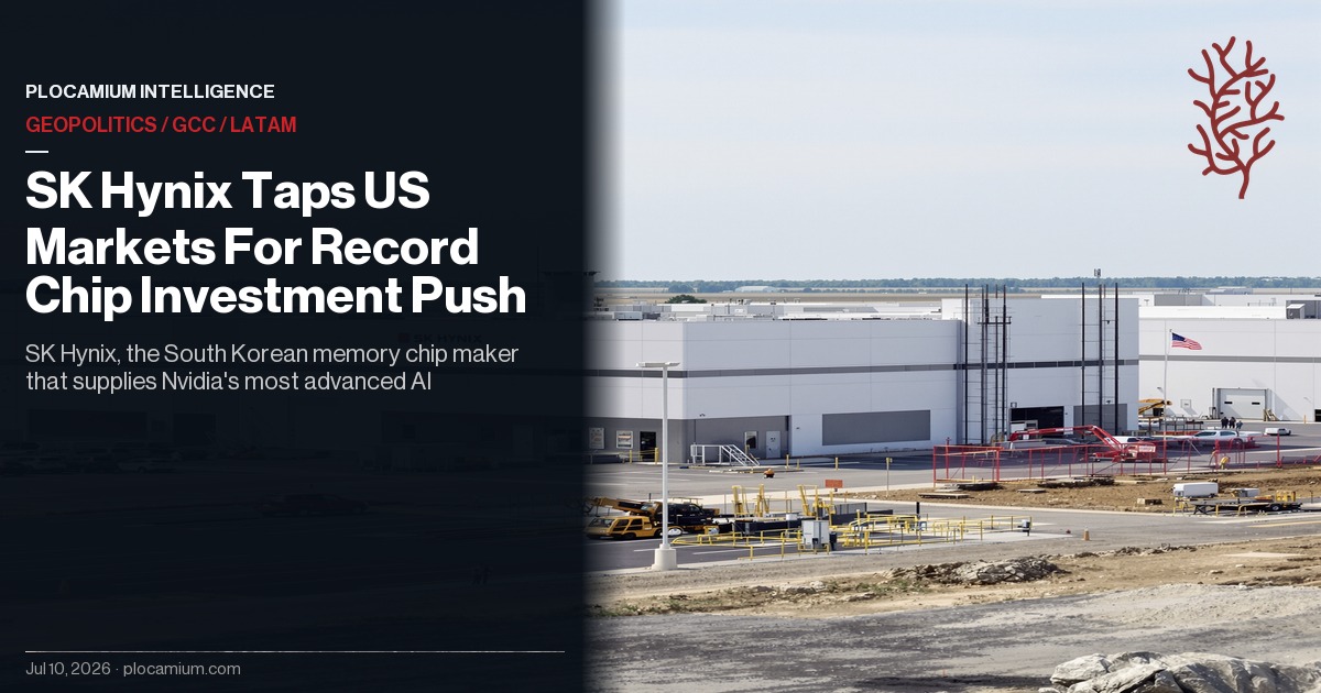 SK Hynix Taps US Markets For Record Chip Investment Push